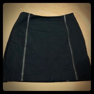 Black pencil skirt